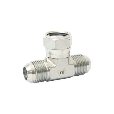 JIC Union Tee hidraulikus adapter